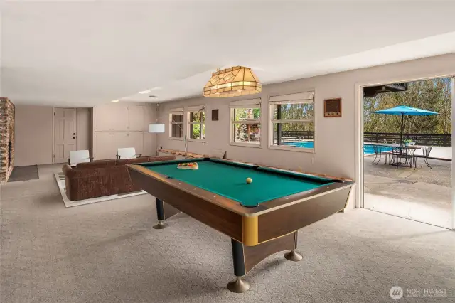 The larger slider opens offering seamless indoor outdoor entertaining.