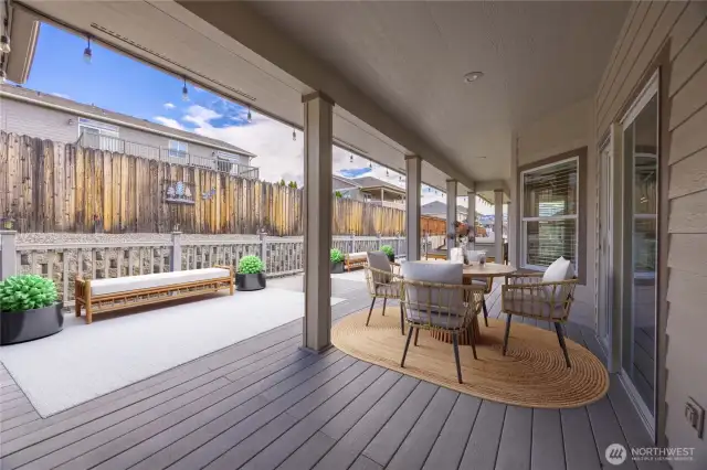 Back Deck by Living Room