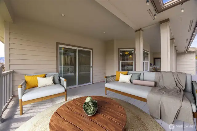 Back Deck by Primary Bedroom