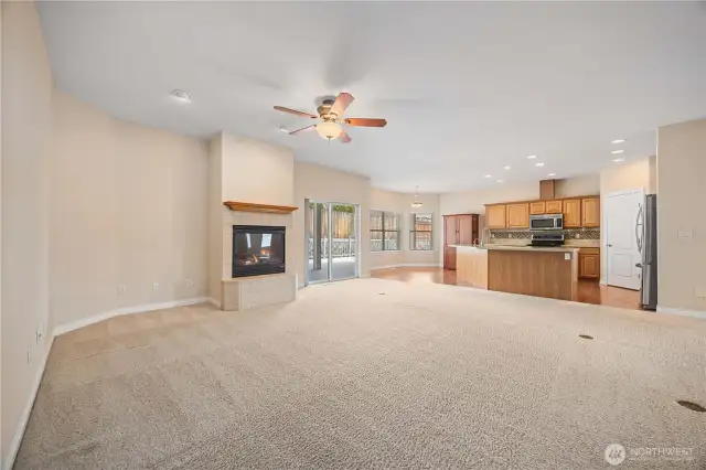 Living Room and Kitchen