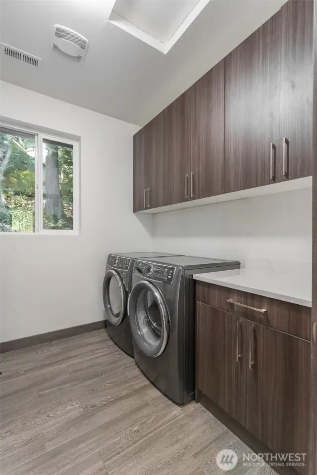 Upper level Laundry room