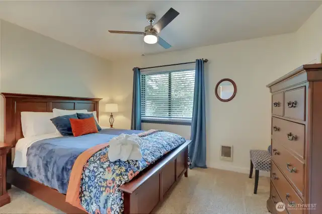 6607 Queen bedroom with fold down desk in dresser
