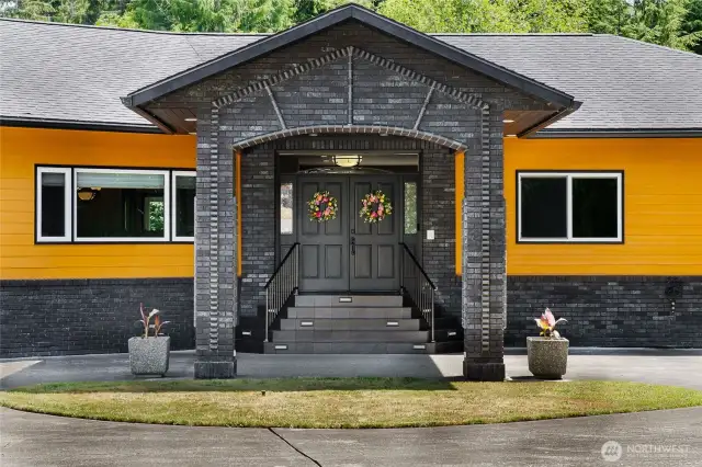 Everything about this home and property is grand. Let's go inside.