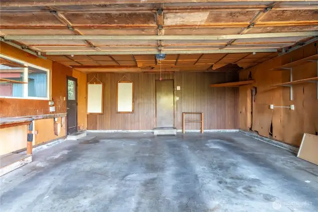 2 car garage