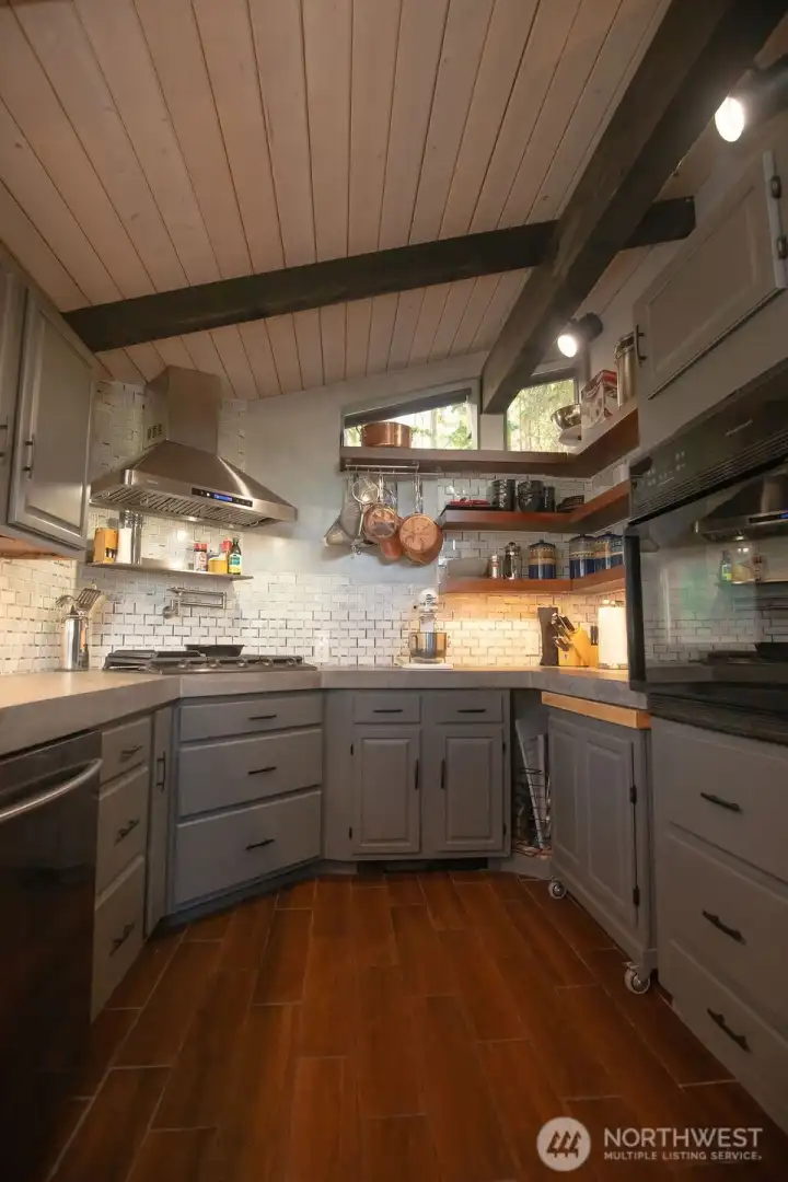 Culinary Institute Chef inspired kitchen.
