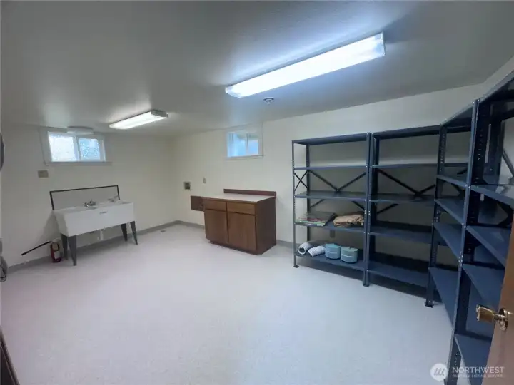 Lower Level Utility/Bonus Area Room