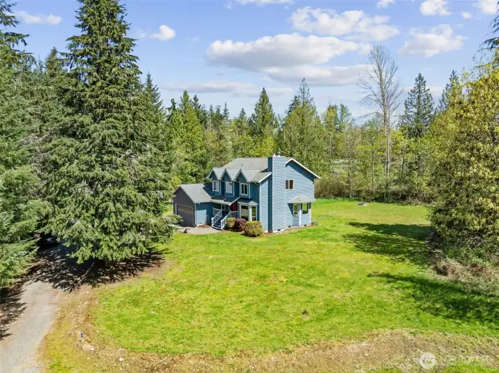 Welcome home! So nicely set off the beaten path!