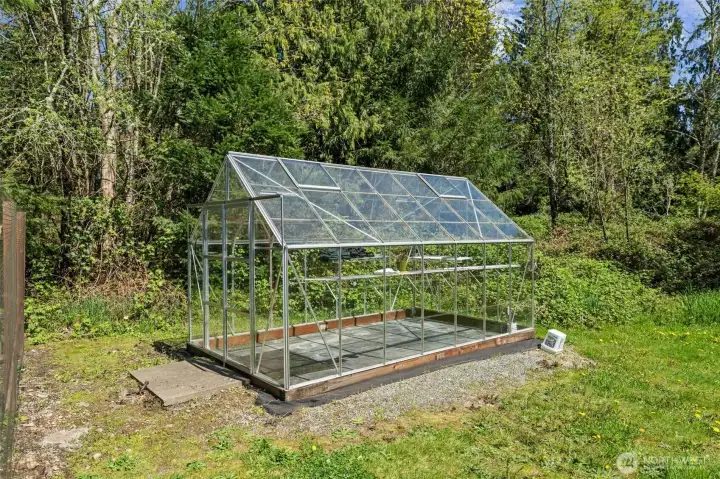 Green house is ready for our spring and summer plants!
