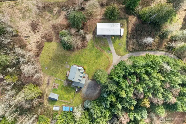 From the entry in this property is private!