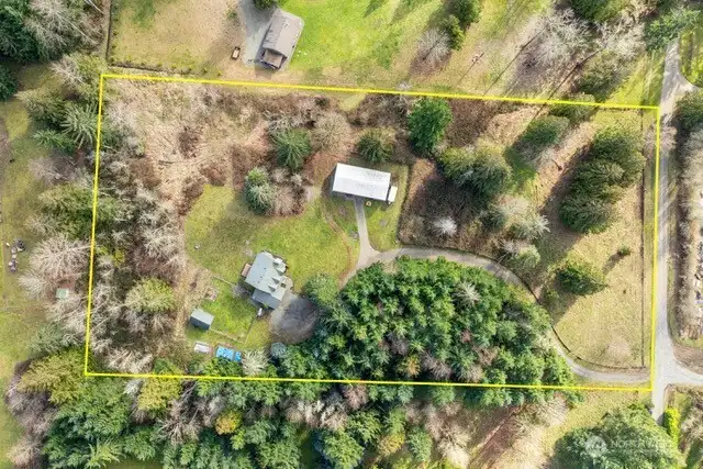 Property lines are approximate to show the area-5 acres