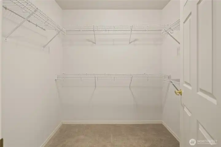 Primary walk-in-closer