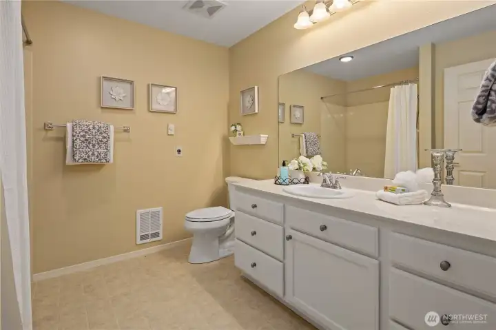 Hall bath