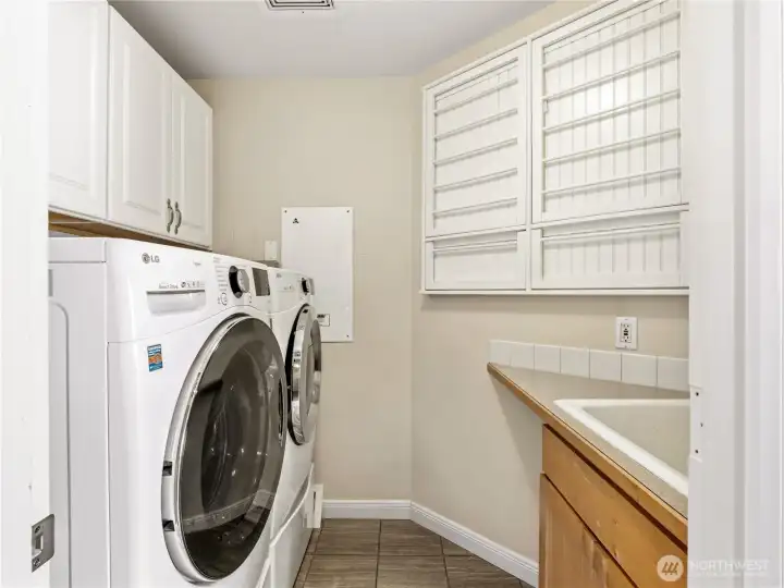 Laundry - in the most convenient spot! Upstairs near the bedrooms