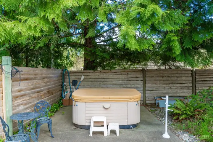 Hot Tub for relaxing