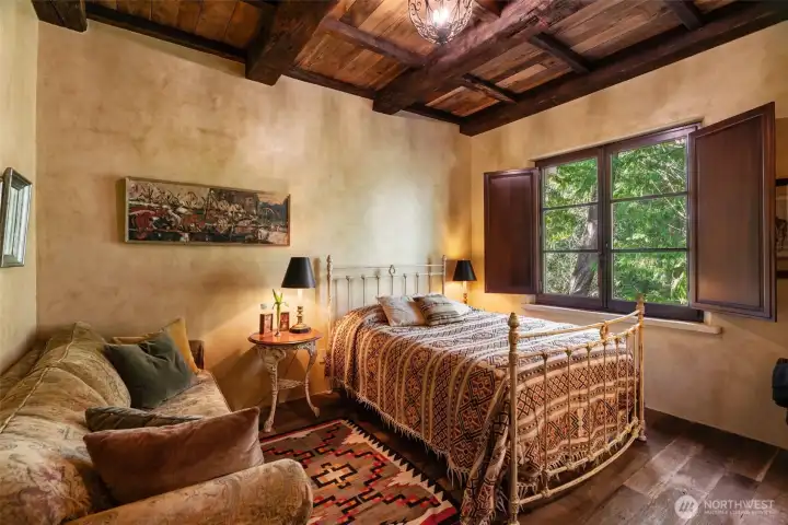 Well appointed guest suite offering comfort, privacy, and elevated finishes.