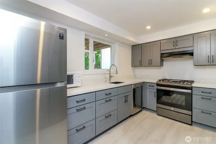 Lower level 2nd kitchen