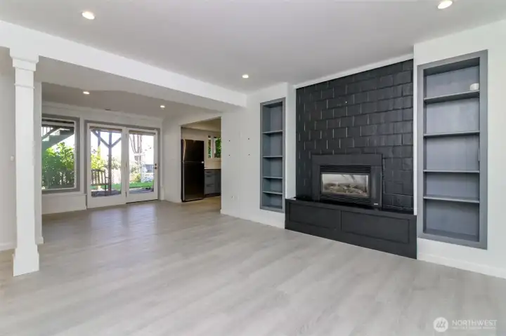 Lower level living room