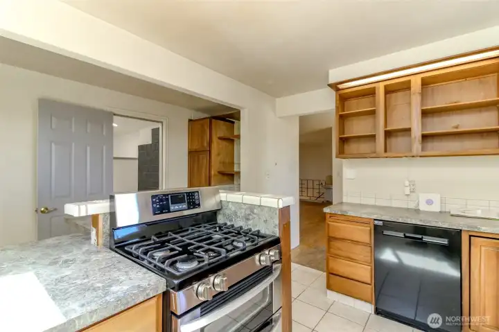 Main floor kitchen