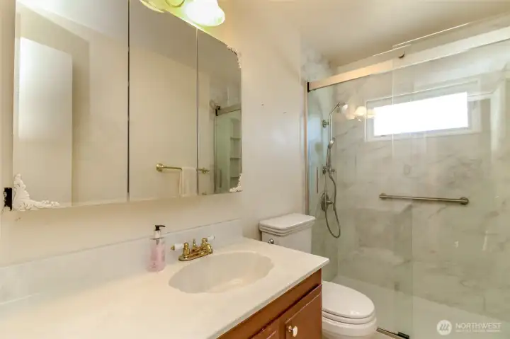 Main floor bathroom