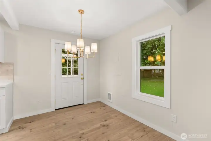 Dining area