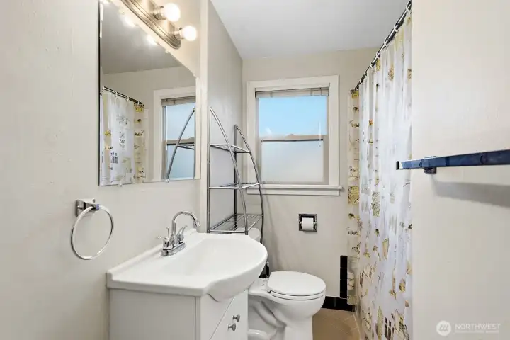 Nice bathrooms too.