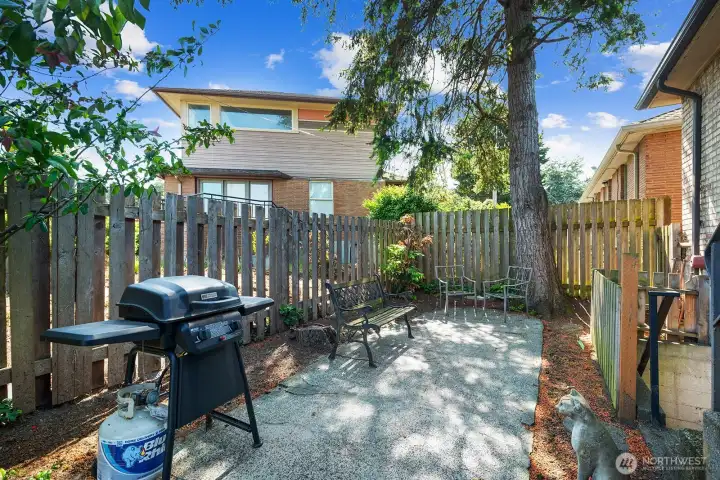 Patio for unit 3606