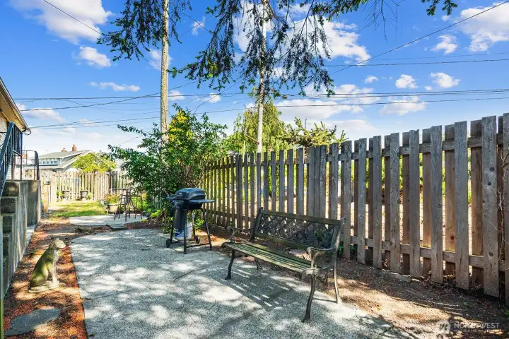 Patio for unit 3604