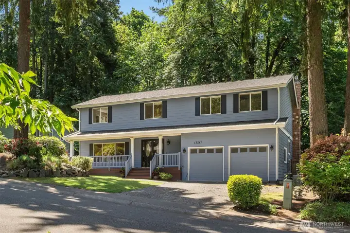 2-car garage plus plenty of driveway parking.