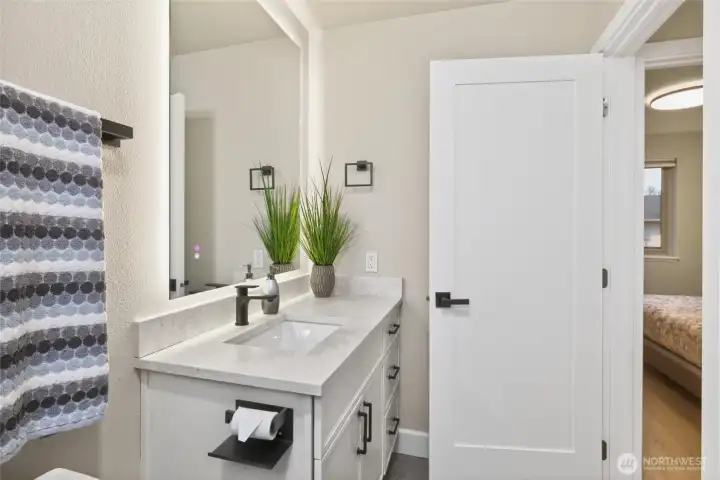 LED Back-Lit Mirror is adjustable + Anti-Fog