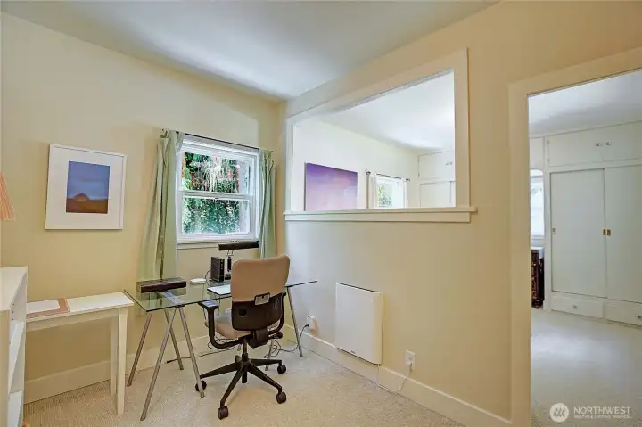 Office space off of Primary Bedroom.