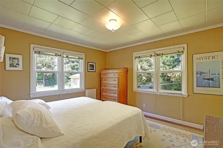 One of 2 bedrooms