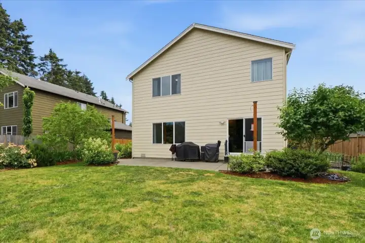 Oversize Fenced Backyard