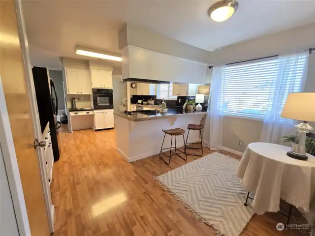 Kitchen w/ eating space