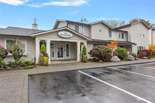 Clubhouse entrance