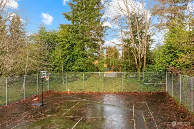 Sport Court and Community Garden