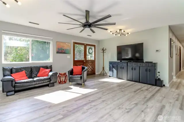 Upgraded lighting throughout the home