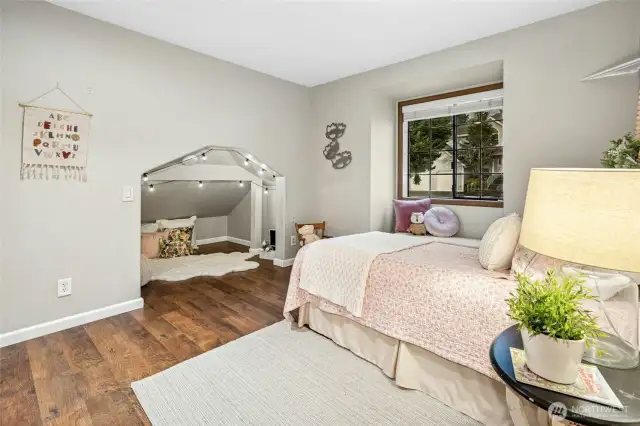 Bedroom #2 on the upper level.