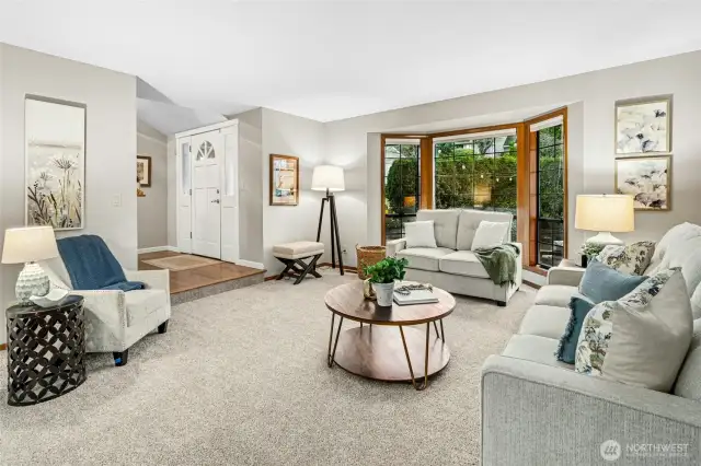 This well-maintained 3-level home offers 3,000+ sq ft and backs to a private 7-acre park with paved trails—perfect for peaceful walks or play.