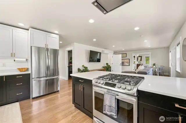 Upstairs kitchen