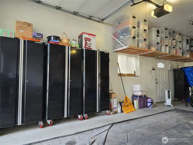 Lots of shop storage