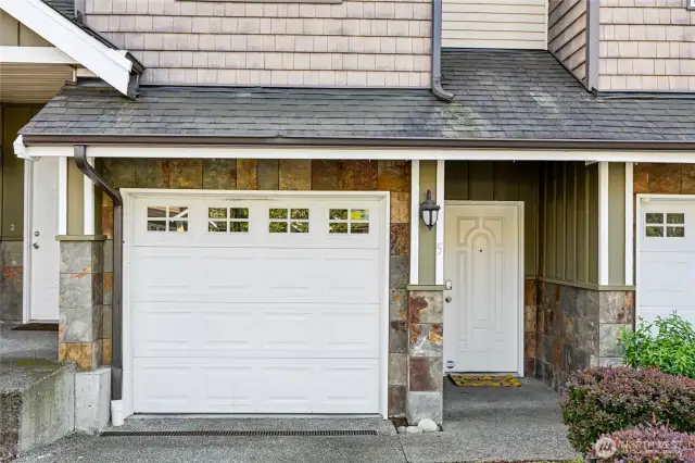Tandem Garage and Driveway