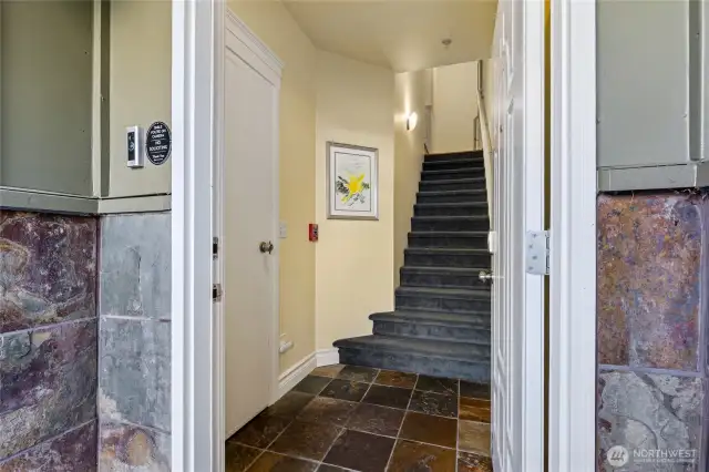 Dedicated Entry and Attached Garage