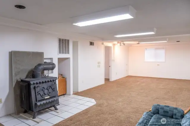 basement living room