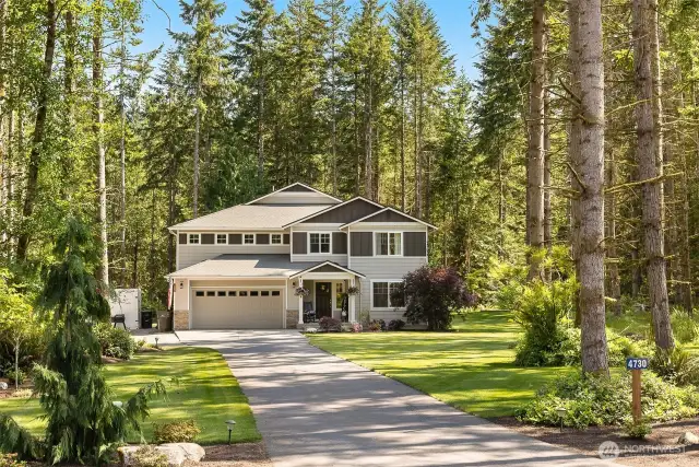 BETTER THAN NEW – LUXURIOUS 4-Bedroom Home w/ Premium Outdoor Living in this stunning 3,100 sq. ft. home offers refined comfort & upscale finishes throughout. Featuring 4 spacious bedrooms, 2.5 baths, an office, 3-car garage, this property, designed for both everyday living & grand entertaining. The heart of the home is a beautifully appointed great room w/ lodge-inspired details, seamlessly appointed to a chef-inspired kitchen complete w/ premium appliances, large island, & ample storage. Formal dining room adds elegance for special occasions. Expansive primary suite is a true retreat, featuring a spa-like ensuite & generous walk-in closet. All bedrooms are oversized, providing comfort & privacy. Room to add a shop. (BTV) 22K Generator.