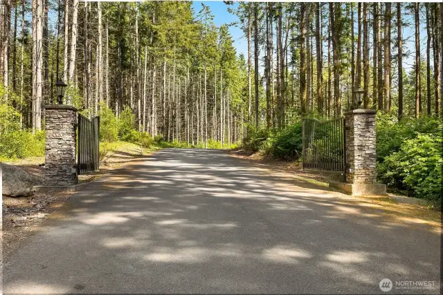 Private Gated Community of only 9 Homes on Estate sized lots. Welcome to Happy Valley.