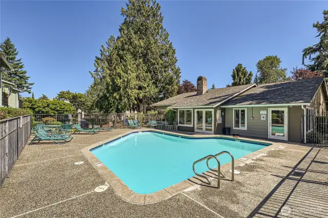 Community outdoor pool