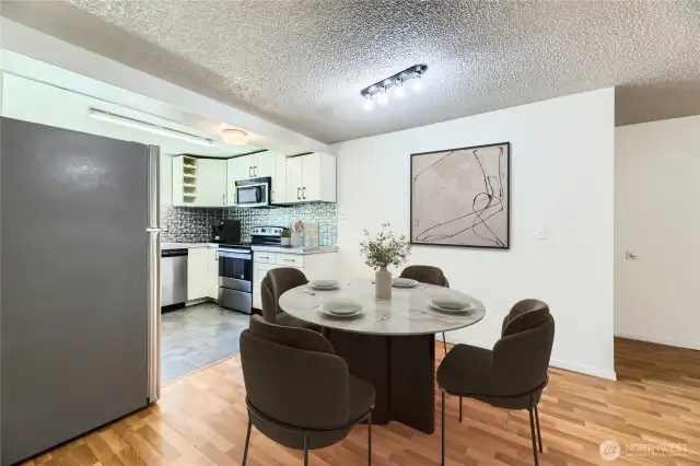 Open dining area