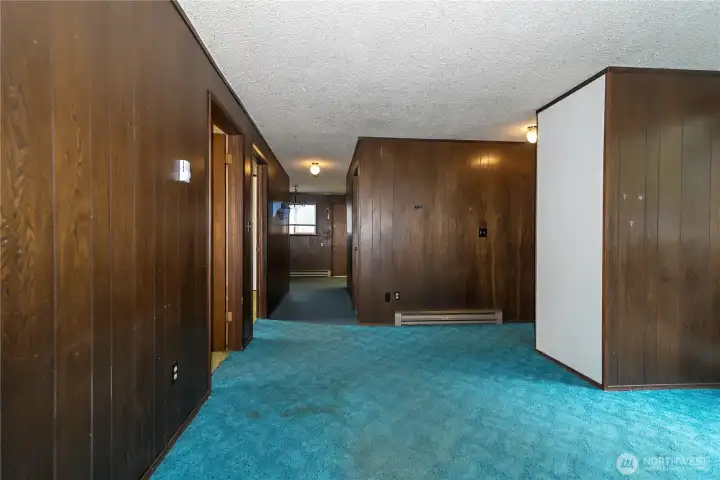 2 Bedroom Apt D Living room