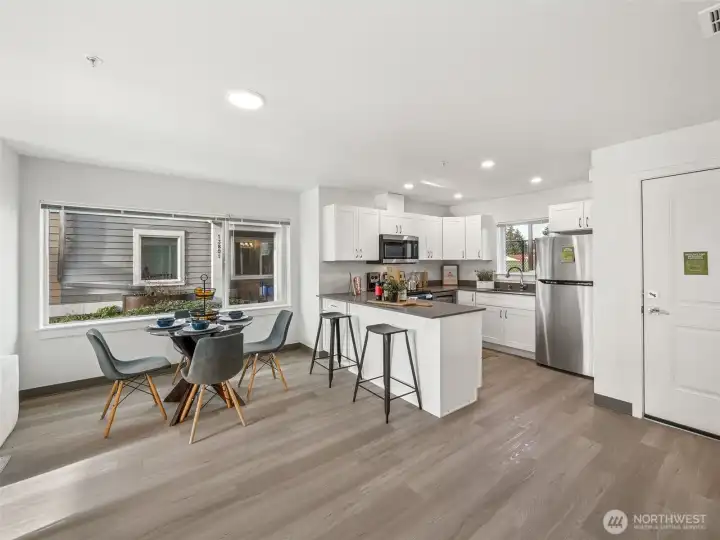 LVP flooring on main level