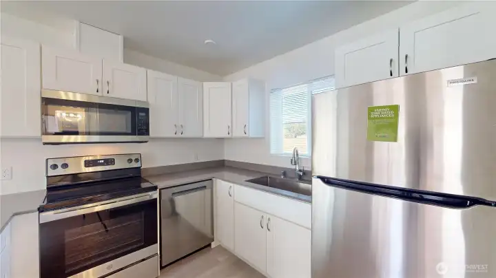 Nice and bright kitchen